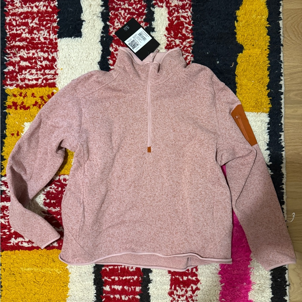 Arc'teryx Pink Half-Zip Pullover